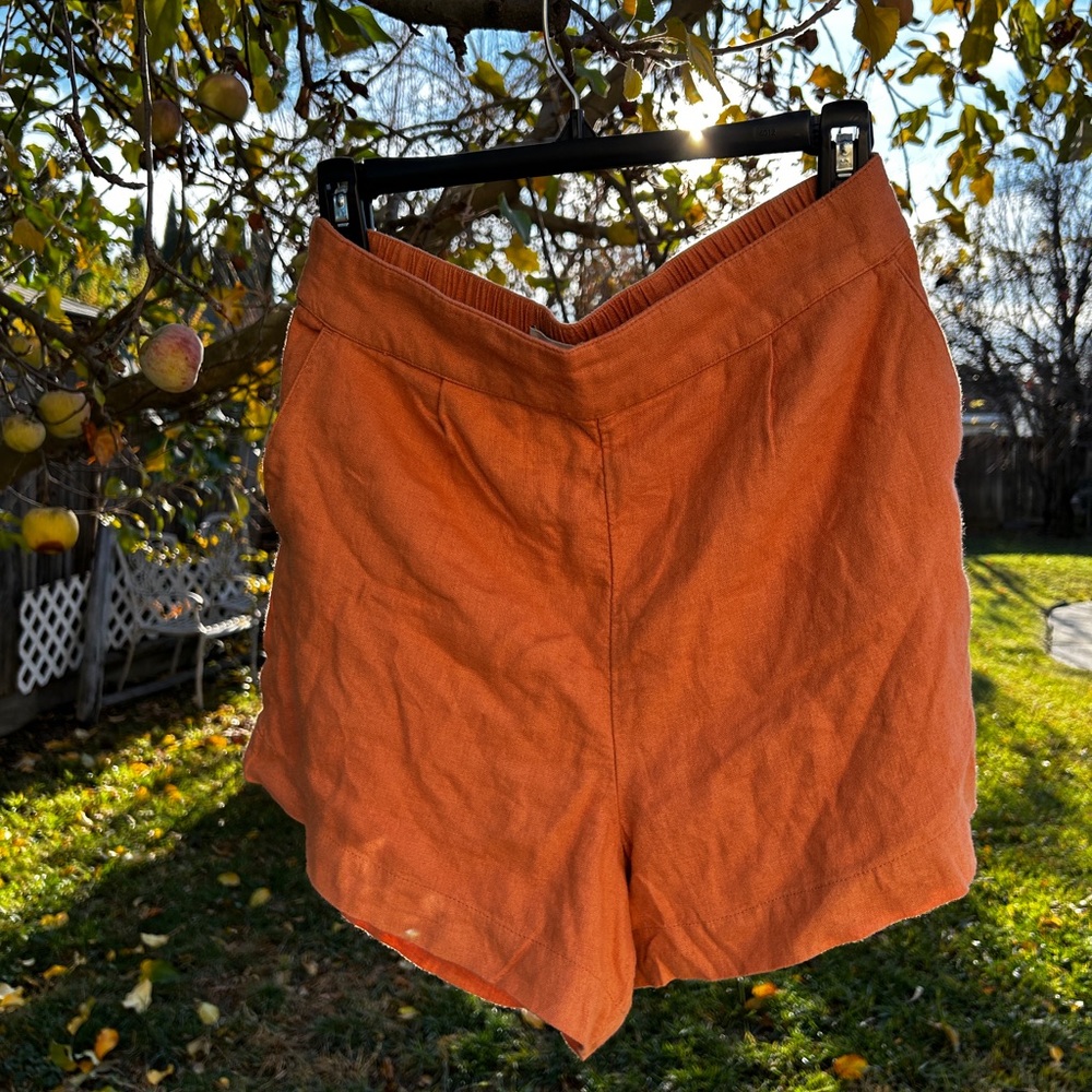 Linen Abercrombie and Fitch Shorts